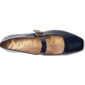 Sam Edelman Michaela Mary-Jane flats Midnight Blue Size 7.5 M Like New!